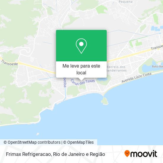Frimax Refrigeracao mapa