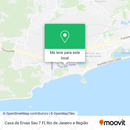 Casa de Ervas Seu 7 Fl mapa