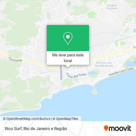 Rico Surf mapa