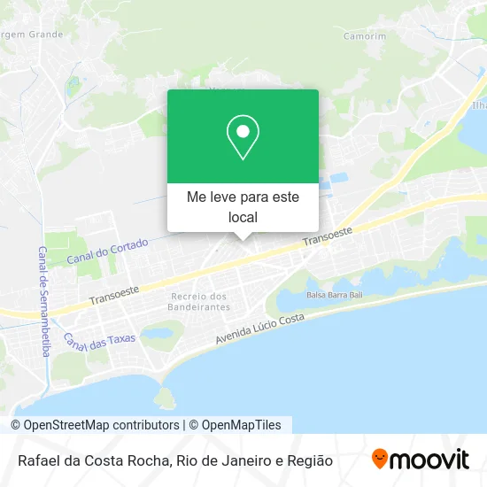 Rafael da Costa Rocha mapa
