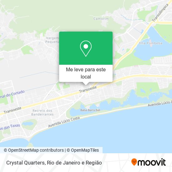 Crystal Quarters mapa