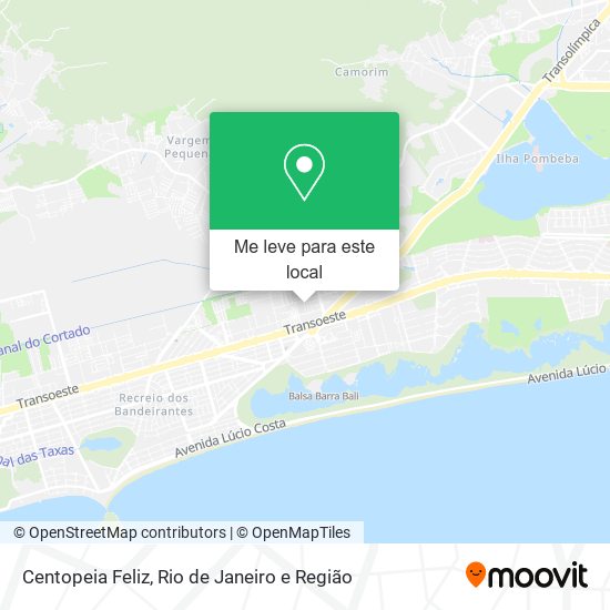 Centopeia Feliz mapa