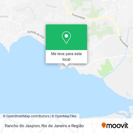 Rancho do Jaspion mapa