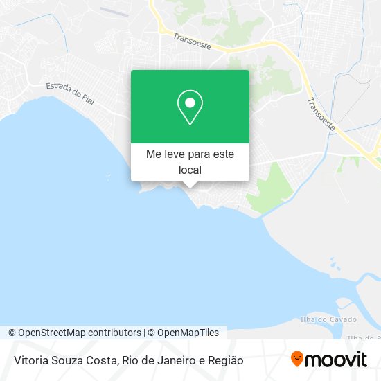 Vitoria Souza Costa mapa