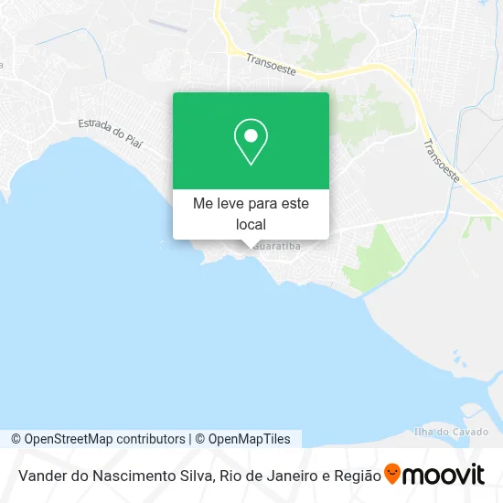 Vander do Nascimento Silva mapa