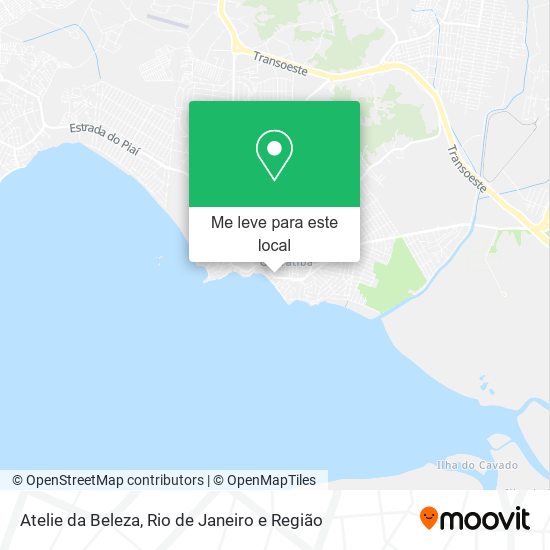 Atelie da Beleza mapa