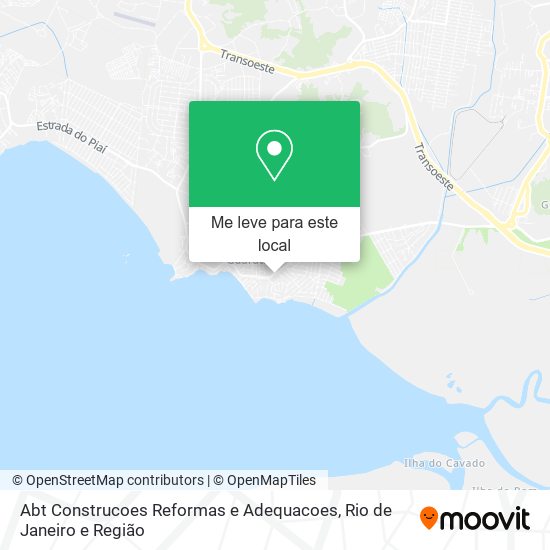 Abt Construcoes Reformas e Adequacoes mapa