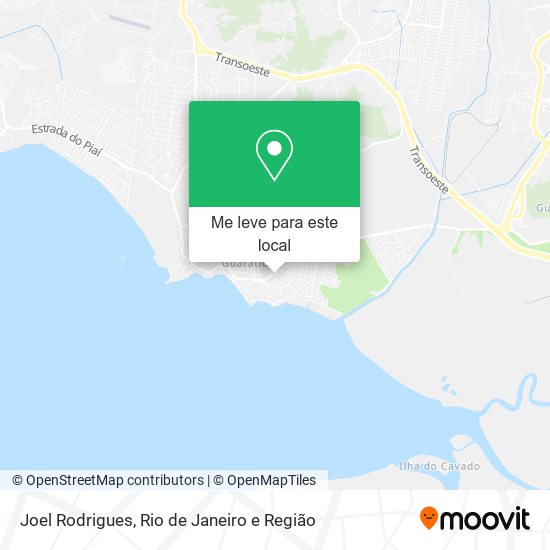 Joel Rodrigues mapa