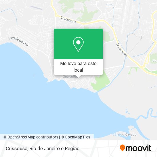 Crissousa mapa