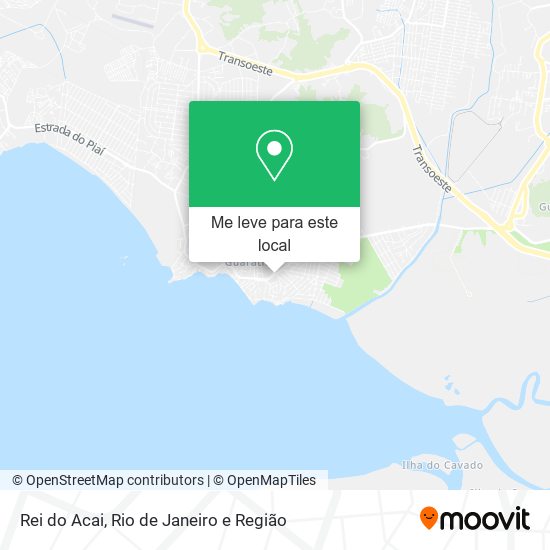 Rei do Acai mapa