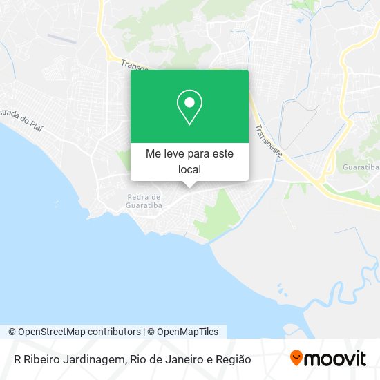 R Ribeiro Jardinagem mapa