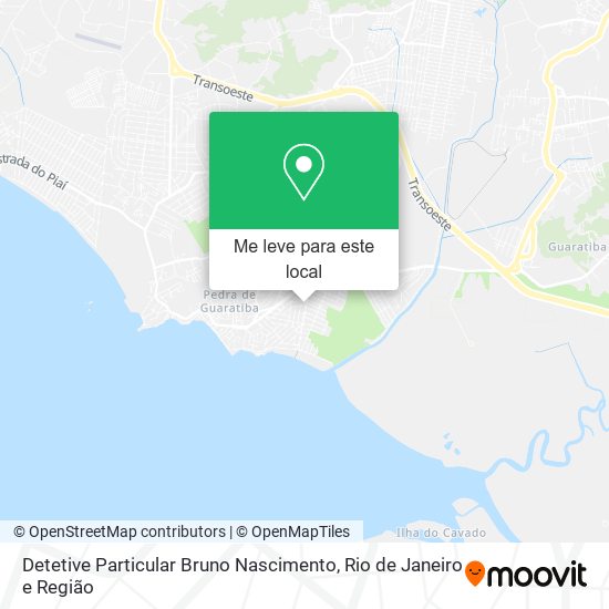 Detetive Particular Bruno Nascimento mapa