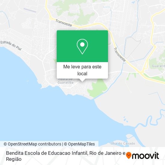 Bendita Escola de Educacao Infantil mapa