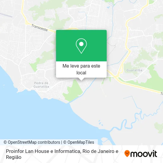 Proinfor Lan House e Informatica mapa