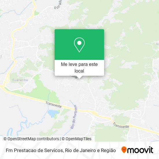 Fm Prestacao de Servicos mapa