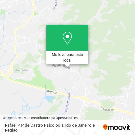 Rafael P P de Castro Psicologia mapa