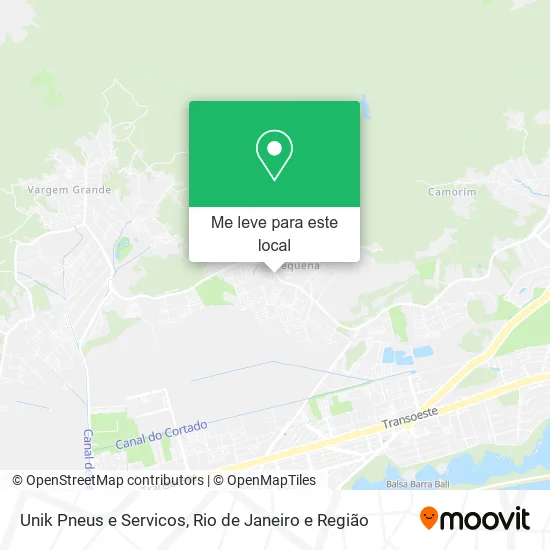 Unik Pneus e Servicos mapa