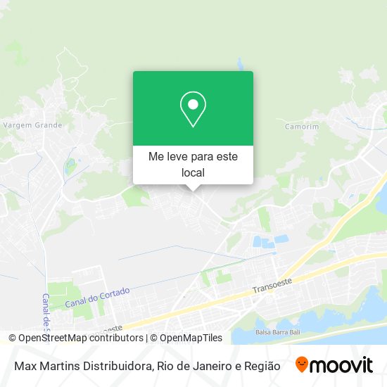 Max Martins Distribuidora mapa