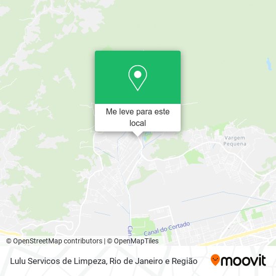 Lulu Servicos de Limpeza mapa