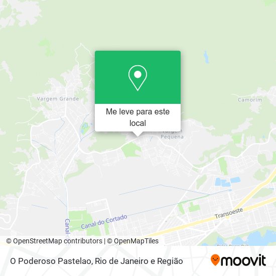 O Poderoso Pastelao mapa