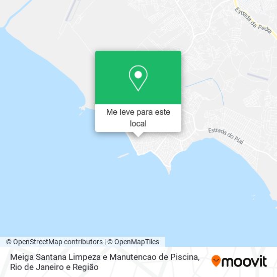 Meiga Santana Limpeza e Manutencao de Piscina mapa