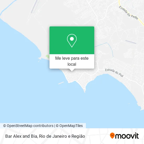 Bar Alex and Bia mapa