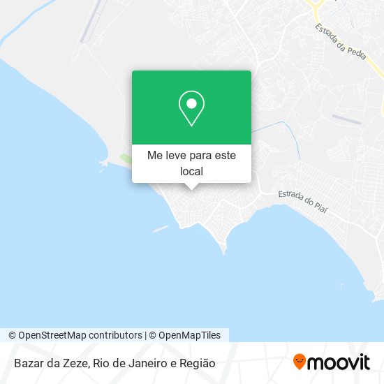 Bazar da Zeze mapa