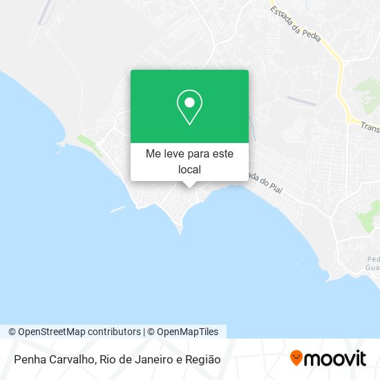 Penha Carvalho mapa