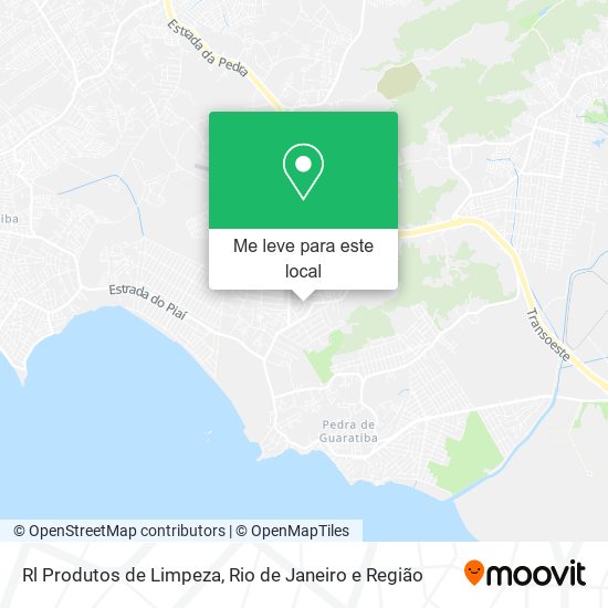 Rl Produtos de Limpeza mapa