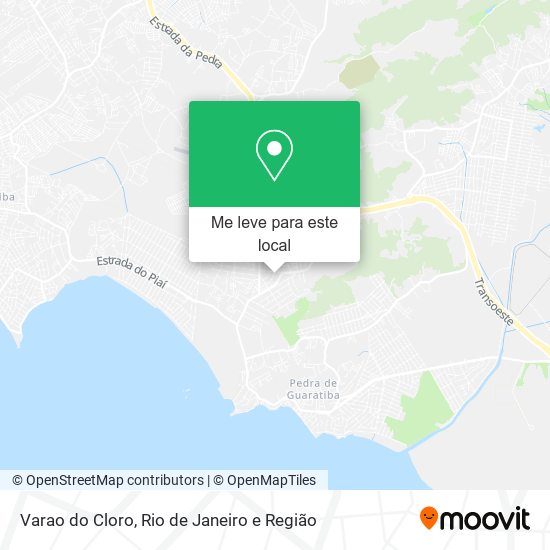 Varao do Cloro mapa