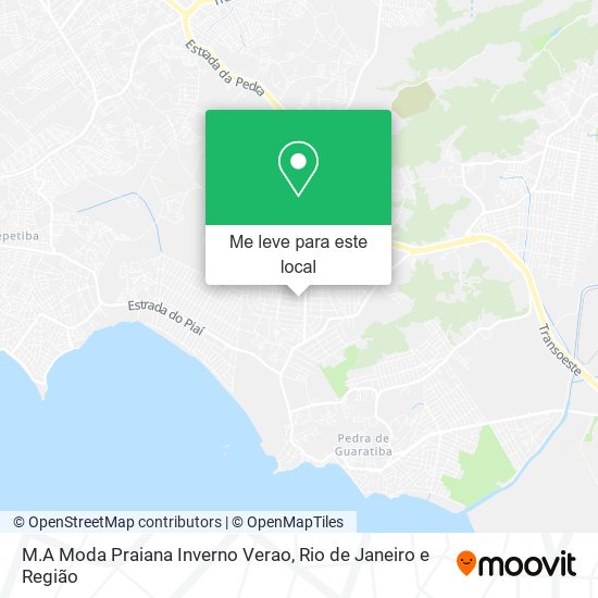 M.A Moda Praiana Inverno Verao mapa
