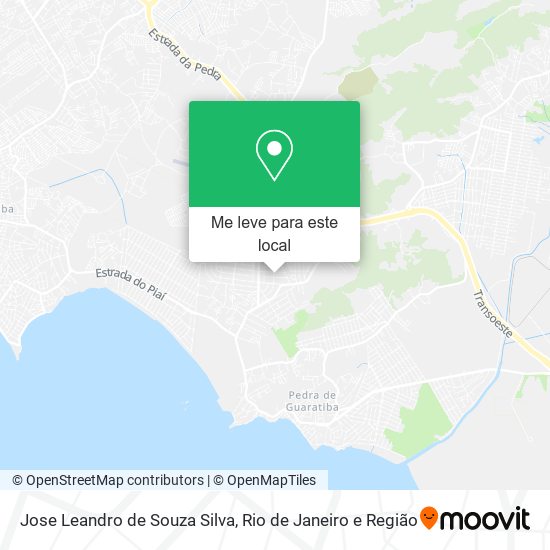 Jose Leandro de Souza Silva mapa