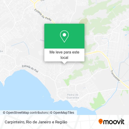 Carpinteiro mapa