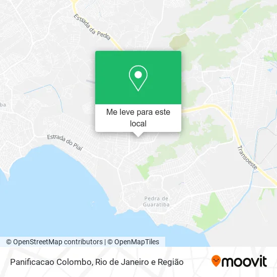 Panificacao Colombo mapa