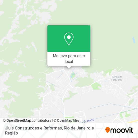 Jluis Construcoes e Reformas mapa