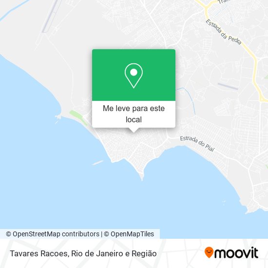 Tavares Racoes mapa