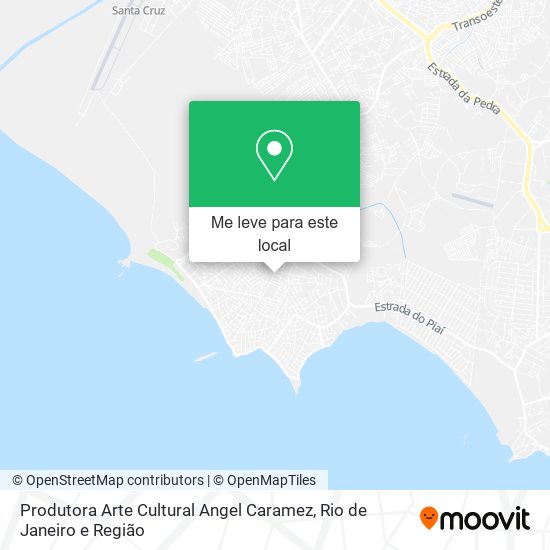 Produtora Arte Cultural Angel Caramez mapa