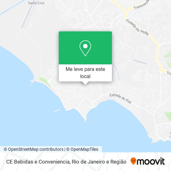 CE Bebidas e Conveniencia mapa