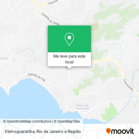 Eletroguaratiba mapa