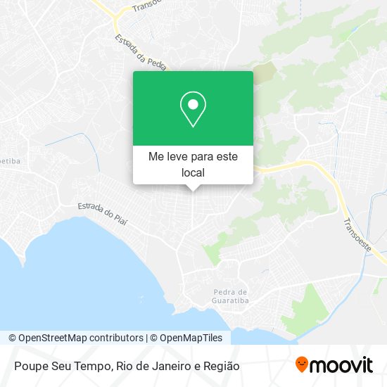 Poupe Seu Tempo mapa