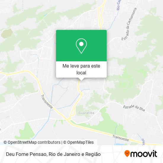 Deu Fome Pensao mapa