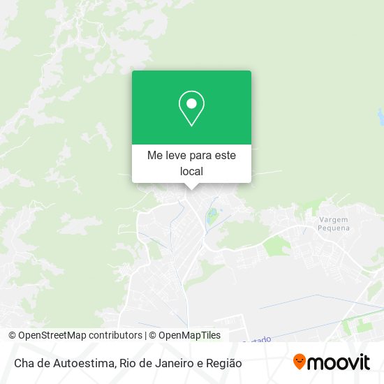 Cha de Autoestima mapa