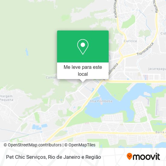 Pet Chic Serviços mapa