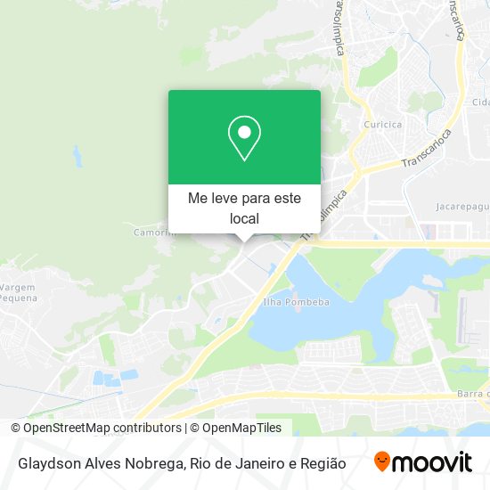 Glaydson Alves Nobrega mapa