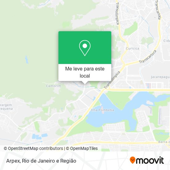 Arpex mapa