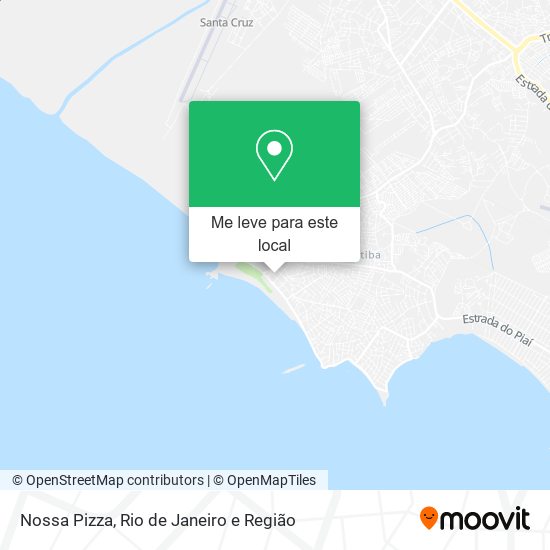 Nossa Pizza mapa