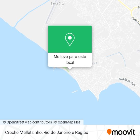 Creche Malletzinho mapa