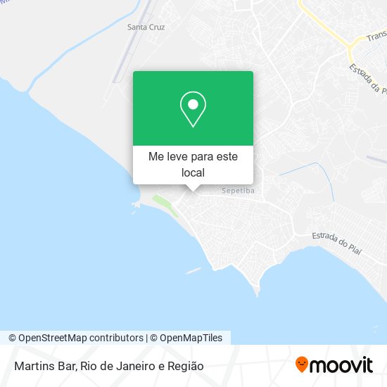 Martins Bar mapa