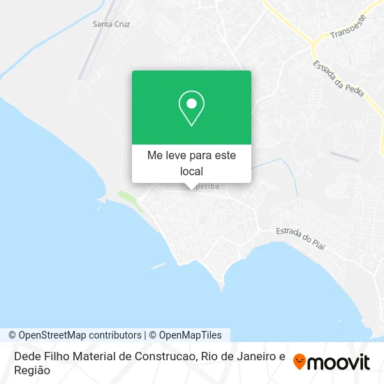 Dede Filho Material de Construcao mapa
