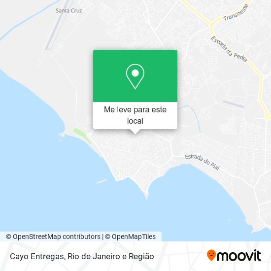 Cayo Entregas mapa
